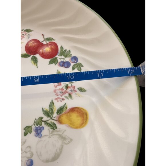 Corelle Chutney Garland Swirl 12.25" Oval Serving Platter Made in USA #1 - Picture 5 of 6